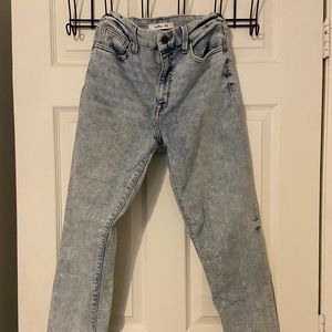 High waisted mom jeans